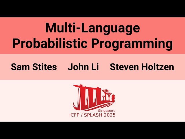 Multi-Language Probabilistic Programming