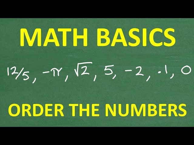 Least to Greatest Challenge - Ordering Numbers from Fractions to Decimals