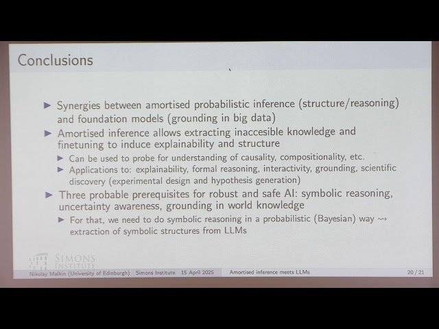 Amortised Inference Meets LLMs: Algorithms and Implications for Faithful Knowledge Extraction