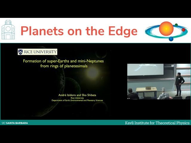 Formation of Super-Earths and Mini-Neptunes from Rings of Planetesimals