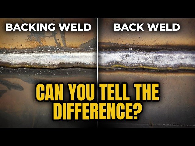 Weld Symbols Simplified - Back Weld, Backing Weld, and Backing Strap Compared