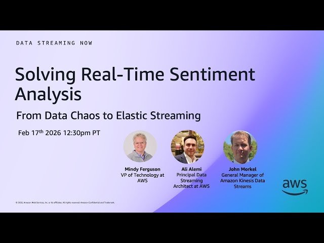 Solving Real-Time Sentiment Analysis - From Data Chaos to Elastic Streaming