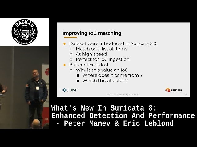 What's New In Suricata 8 - Enhanced Detection and Performance