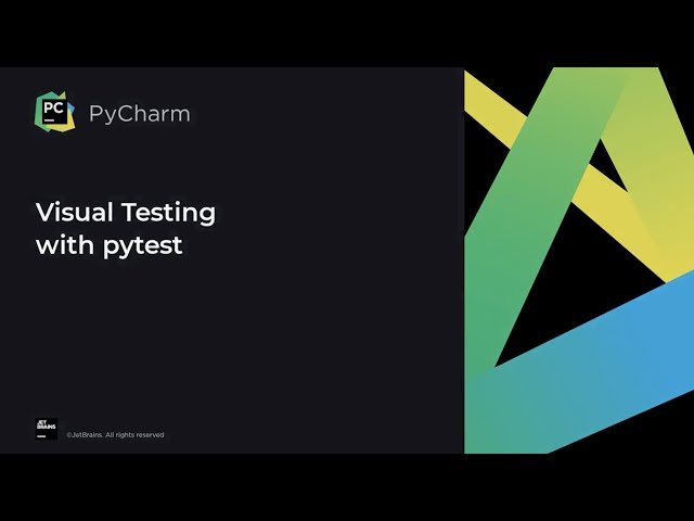 Visual Testing with pytest