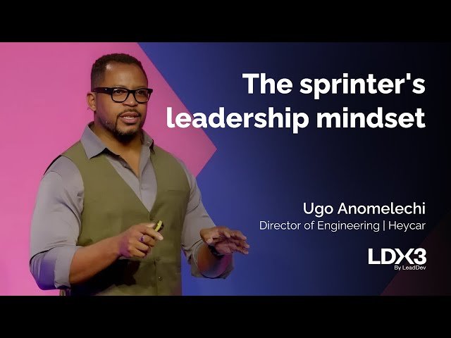 The Sprinter's Leadership Mindset - What Engineering Leaders Can Learn from Elite Athletics