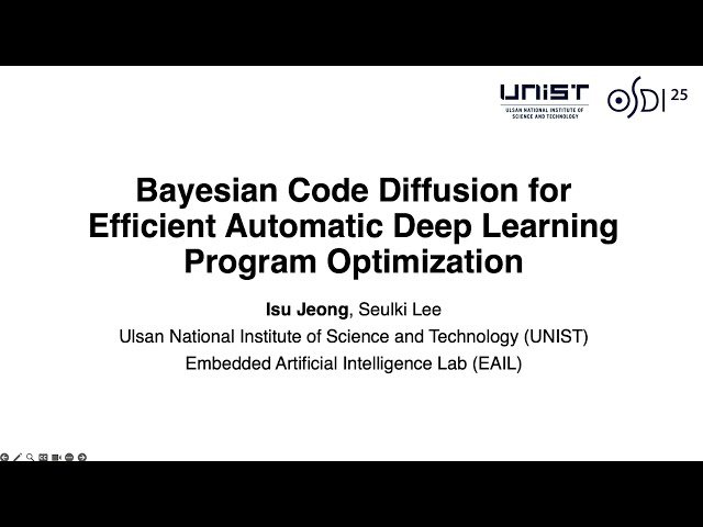 Bayesian Code Diffusion for Efficient Automatic Deep Learning Program Optimization