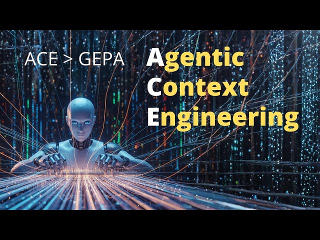 ACE Agentic Context Engineering - Self-Learning AI