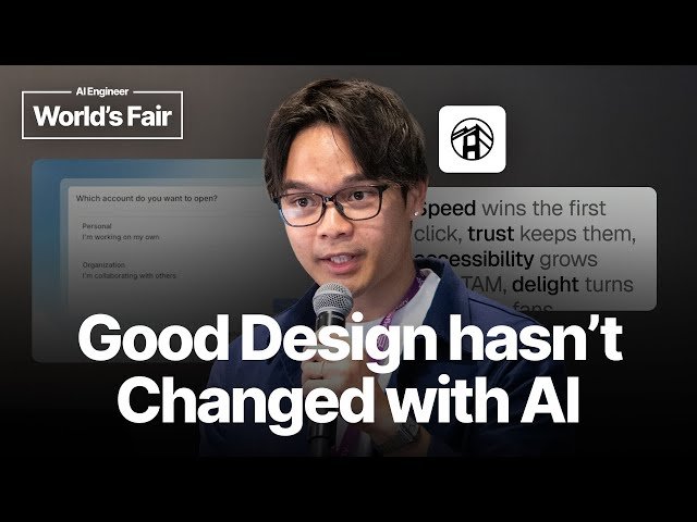 Good Design Hasn't Changed with AI