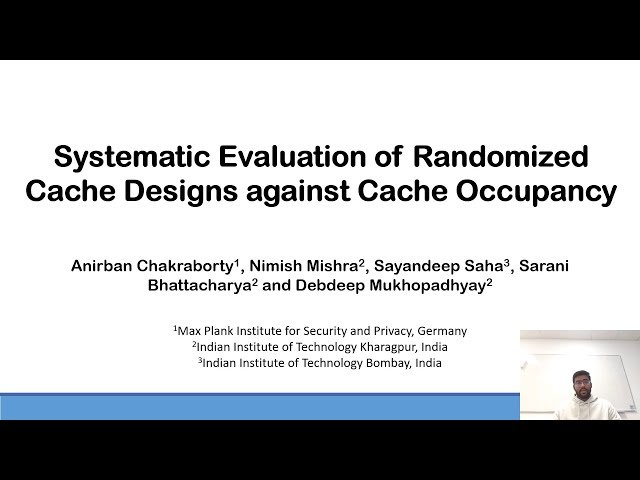 Systematic Evaluation of Randomized Cache Designs against Cache Occupancy