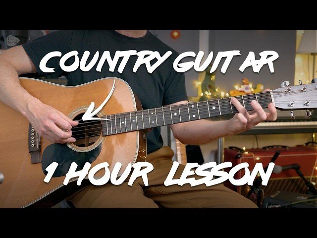 Introduction to Country Guitar: From Beginner to Intermediate - Lessons 1-4