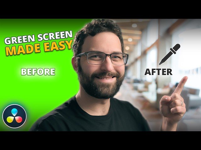 Green Screen in DaVinci Resolve 20 - Fast and Pro Shooting and Keying Tips