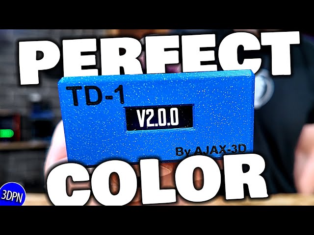 Printing True Color at Home - TD1 Color Calibration for HueForge 3D Prints