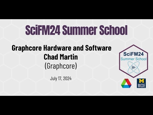Graphcore Hardware and Software - Tutorial 5