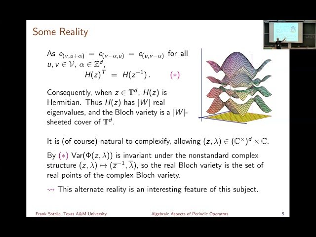 Algebraic Aspects of Periodic Operators