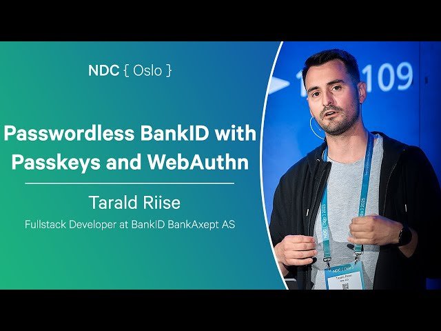 Passwordless BankID with Passkeys and WebAuthn