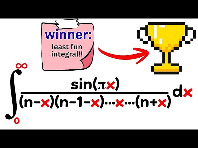 The Gnarliest Integral on the Channel in a Long Time