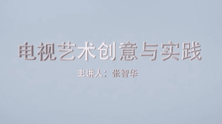 电视艺术创意与实践
