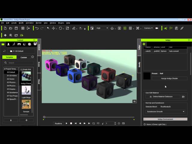 iClone 6 Tutorial - Introduction to Indigo Plugin for Photo-Realistic Rendering