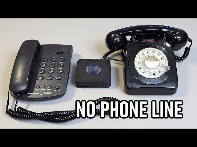 Make "Offline" Calls Between Landline Telephones - No Phone Network