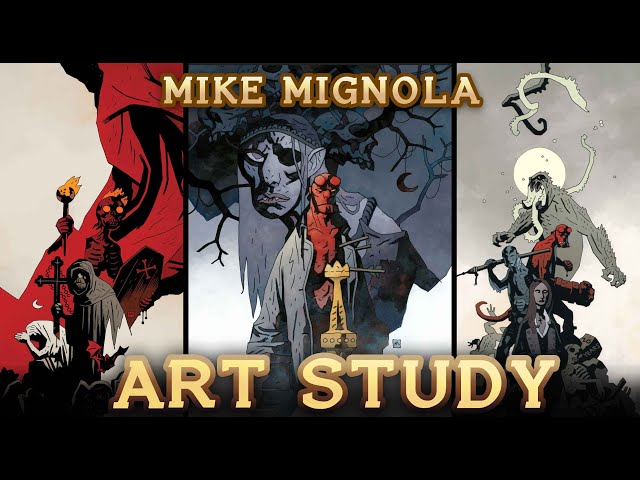 Mike Mignola Art Techniques - Art Study