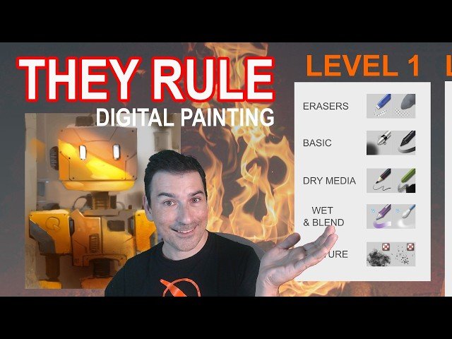 Top 10 Krita Brushes You Need to Try for Digital Painting - Level 1