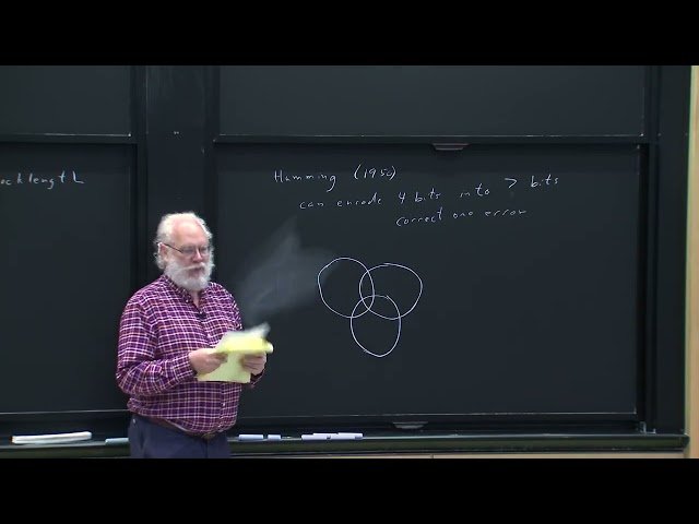Error-Correcting Codes - Hamming Codes - Lecture 19