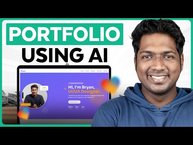 Free Video: How to Build Your Own Portfolio Website in Minutes with AI ...