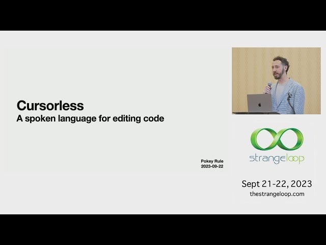 Cursorless - A Spoken Language for Editing Code