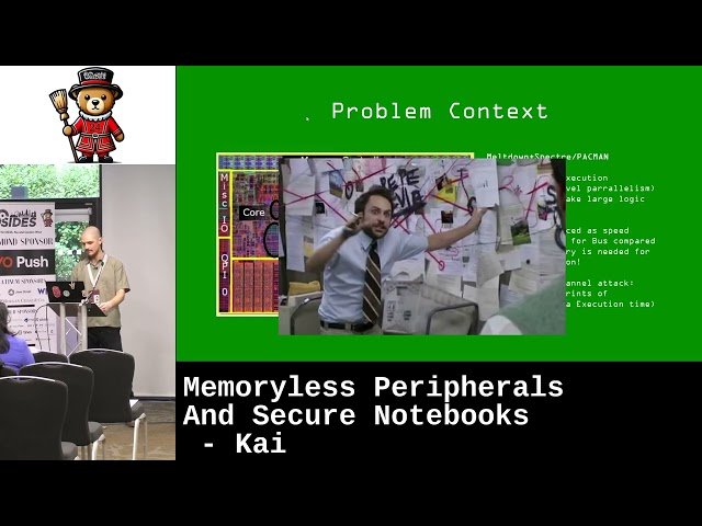 Memoryless Peripherals and Secure Notebooks - Exploring Side-Channel Vulnerabilities