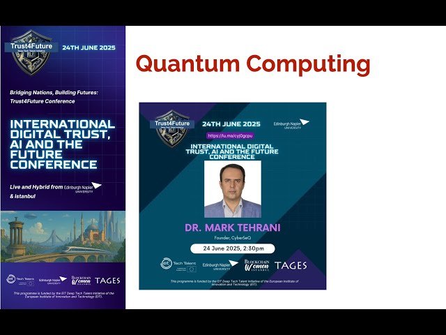 Quantum Computing and Post-Quantum Cryptography