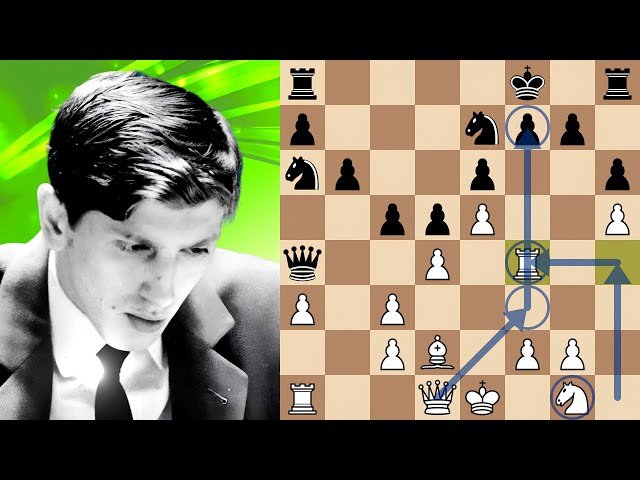 French Defense Winawer - Fischer vs Hook Analysis 1970