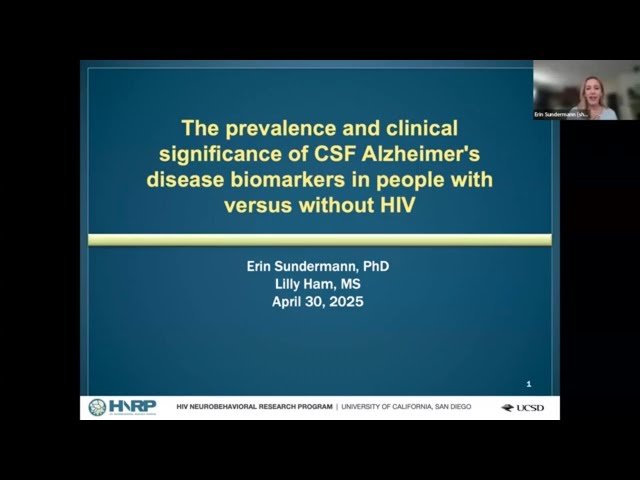 Prevalence and Clinical Significance of CSF Alzheimer's Disease Biomarkers in People With Versus Without HIV