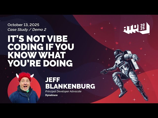 It's Not Vibe Coding If You Know What You're Doing