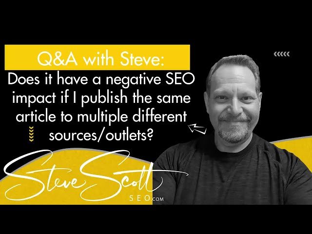 Does Publishing the Same Article on Multiple Outlets Hurt SEO?