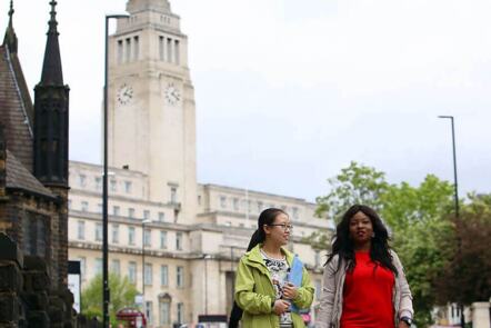 Studying an online degree at Leeds