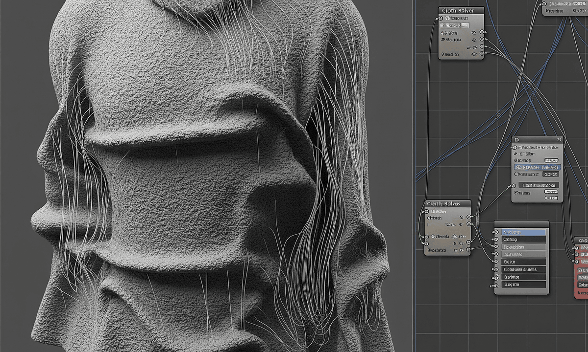 Houdini Cloth Simulation: Design & Animate FX