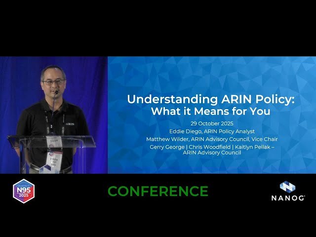 Understanding ARIN Policy - What It Means for You