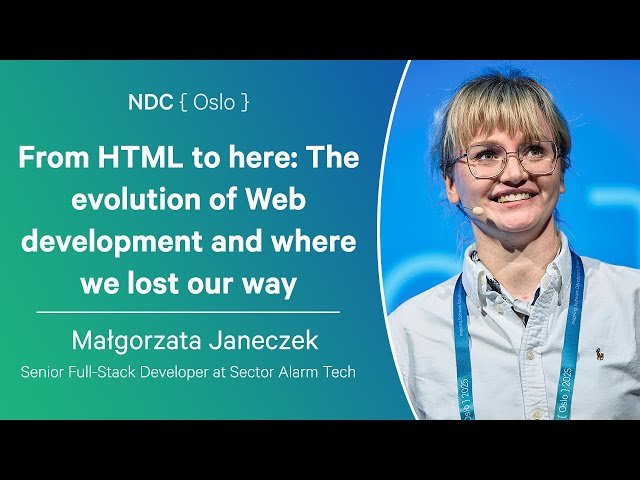 From HTML to Here - The Evolution of Web Development and Where We Lost Our Way