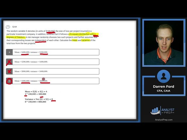 Mock Exam #3 - FRM Part I Exam Preparation Questions 61-70