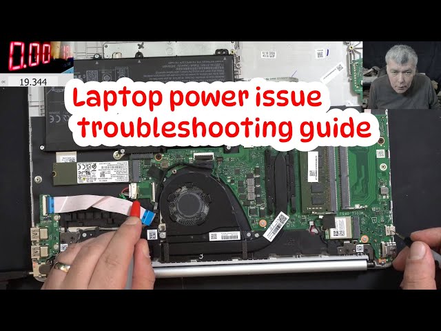 Steps to Diagnose a Laptop Power Issue Without Schematics - HP Laptop Troubleshooting Guide