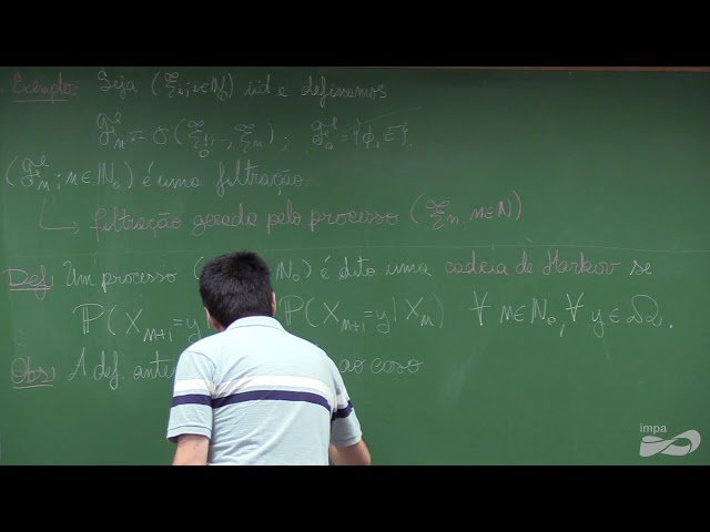 Mestrado: Cadeia de Markov - Aula 12