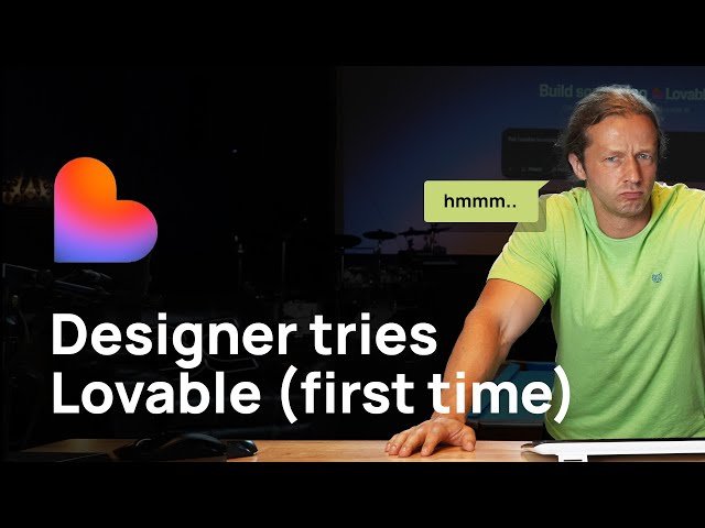 20+ Year Designer Tries Lovable - Is It Any Good?
