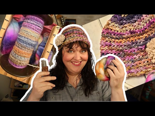 Spinning Chainette Yarn - My Experiment and Results