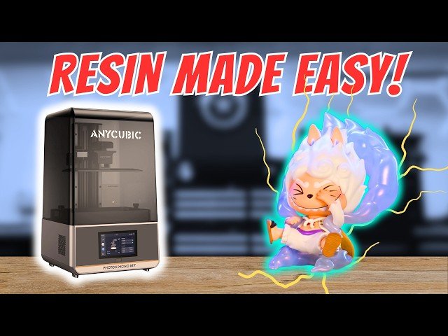 Anycubic Photon Mono M7 Pro - Easy Out-of-Box Resin 3D Printing Review