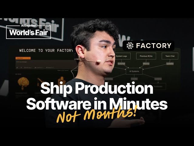 Ship Production Software in Minutes, Not Months - Accelerating Enterprise Development with AI Agents
