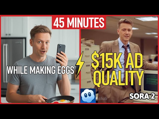 I Made This Ad With Sora 2 in 45 Minutes - No Agency Needed