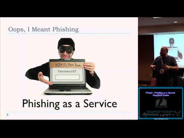 The 3 Way PHaaS - Phishing as a Service
