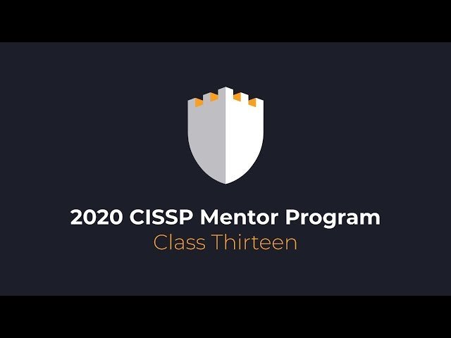 2020 CISSP Mentor Program