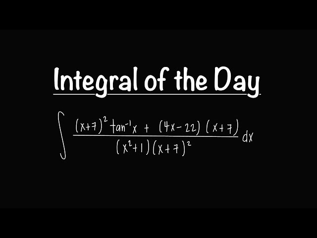 Integral of the Day 5.30.25 - It LOOKS Worse Than It Is! Can You Solve It?