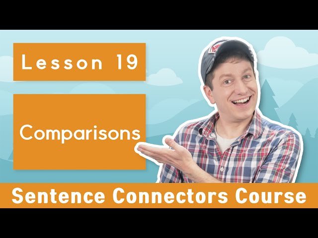Korean Sentence Connectors - Comparisons